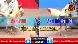 Trận 48 CPC2 30/3/2025 - Anh Vinh Và Anh Bảo Sting Bất Phân Thắng Bại