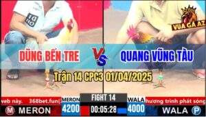 Trận 14 CPC3 1/4/2025 - Anh Dũng Bến Tre Và Anh Quang Vũng Tàu