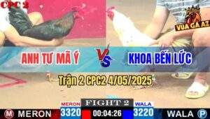 Trận 2 CPC2 4/5/2025 - Que Anh Tư Mã Ý Đá Bướm Anh Khoa Bay Bồ