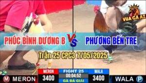 Trận 25 CPC3 7/5/2025 - Chú Phúc Bình Dương B Đá 3 Trận Gãy Cả 3