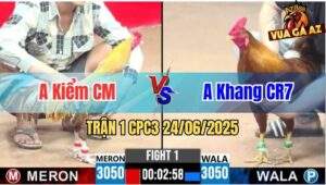 Trận 1 CPC3 24/06/2025 - Gà Anh Khang CR7 Mở Bát Quá Mát Tay