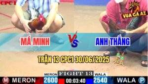 Trận 13 CPC1 30/06/2025 - Gà Má Minh Đâm Sụm Tỳ Đối Thủ Sau 1 Tay Nước