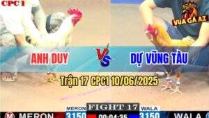 Trận 17 CPC1 10/6/2025 - Khét Cọp Anh Dự Vũng Tàu Đá Cựa Như Súng Bắn