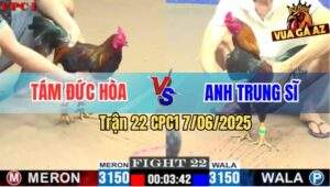 Trận 22 CPC1 7/6/2025 - Anh Tám Đức Hòa Và Anh Trung Sĩ