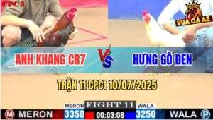 Trận 11 CPC1 10/7/2025 - Điều Anh Khang Có Chân Xạo Lờ Đá Bướm Gãy Cổ