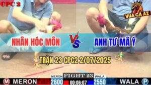 Trận 23 CPC2 2/7/2025 - Úa Anh Nhân Đá Chết Tươi Điều Bông Anh Tư Mã Ý