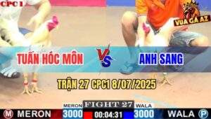 Trận 27 CPC1 8/7/2025 - Bướm Anh Tuấn Hóc Môn Dỡ Giò Là Có Kết Quả