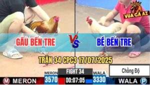 Trận 34 CPC3 17/7/2025 - Úa Hiệu Anh Bé Bến Tre Lên Lớp Dễ Dàng