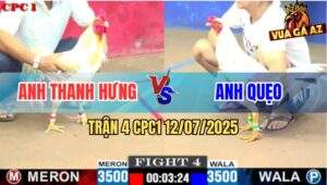 Trận 4 CPC1 12/7/2025 - Anh Thanh Hưng Và Anh Quẹo Ngang Tài Ngang Sức