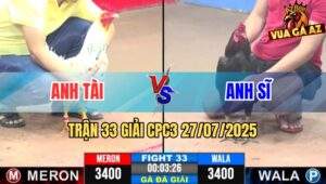 Trận 33 Giải CPC3 27/7/2025 - Anh Tài Bình Chánh Vs Anh Sĩ Bình Dương