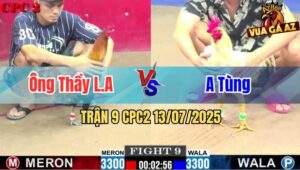 Trận 9 CPC2 13/7/2025 - Gà Ông Thầy Long An Đá Đúng 1 Tay Nước