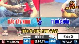 Trận 19 CPC3 4/8/2025 - Gà Khét Anh Ti Lên 2 Bị Đá Đầu Chấm Muối Tiêu