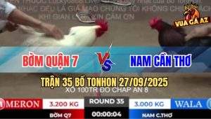Trận 35 Bồ TonHon 27/09/2025 - Anh Bờm Q7 Hạ Anh Bảo Stinh Nhanh Gọn