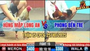 Trận 15 CPC6 25/10/2025 - Gà Cú Anh Hùng Mập Đâm Gà Điều Quẹo Cổ
