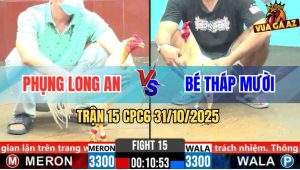 Trận 15 CPC6 31/10/2025 - Bướm Đỏ Đá 1 Hơi Bướm Xanh Chết Tới