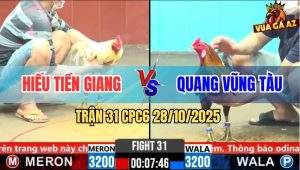 Trận 31 CPC6 28/10/2025 - Điều Xanh Anh Quang Đá Như Sấm Sét