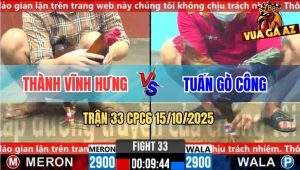 Trận 33 CPC6 15/10/2025 - Que Đuôi Lao Anh Thành Đâm Điều Té Cắm Đầu