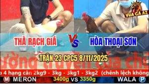 Trận 23 CPC5 8/11/2025 - Anh Thà Rạch Giá Và Anh Hòa Thoại Sơn