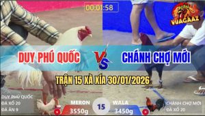 Trận 15 Xà Xía 30/1/2026 - Úa Đâm Trúng Huyệt Tử Que Xách Xe Chạy