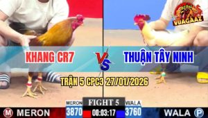 Trận 5 CPC3 27/1/2026 - Úa Mồng Lá Đâm Gà Vàng Anh Khang CR7 Chết Đứng