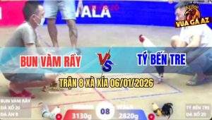 Trận 8 Xà Xía 6/1/2026 - Chuối Nhỏ Mà Cáp Ngông Bị Bướm Đá Gục Đầu