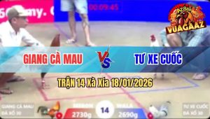 Trận 14 Xà Xía 18/01/2026